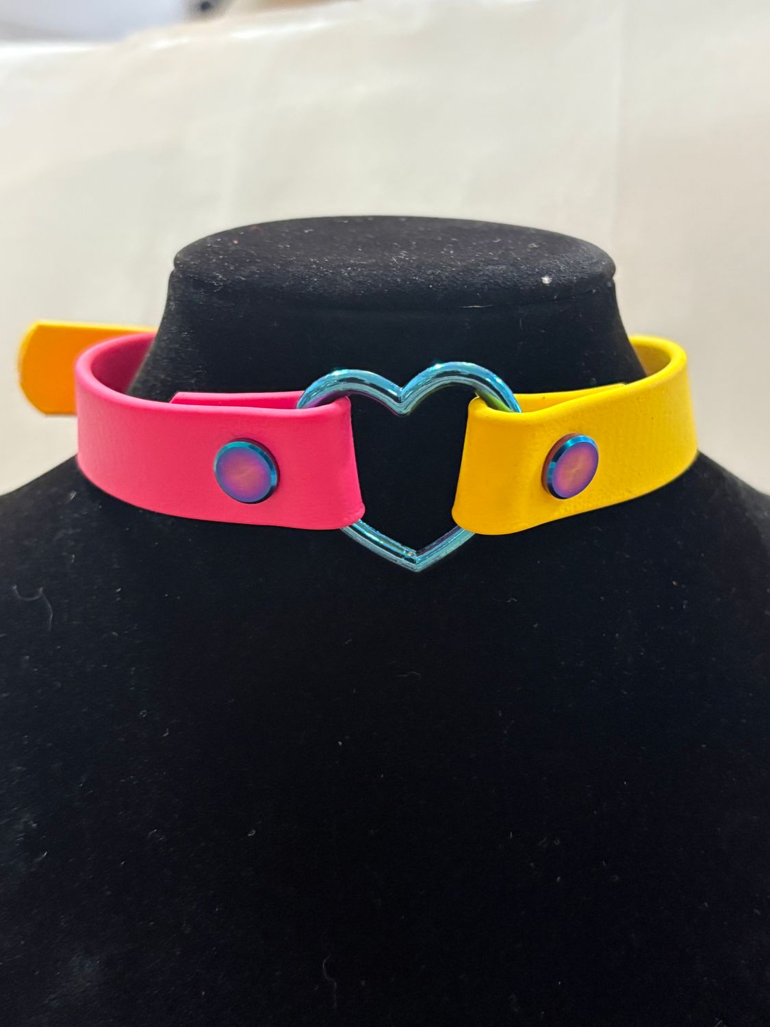 Biothane Pride Collar Pansexual