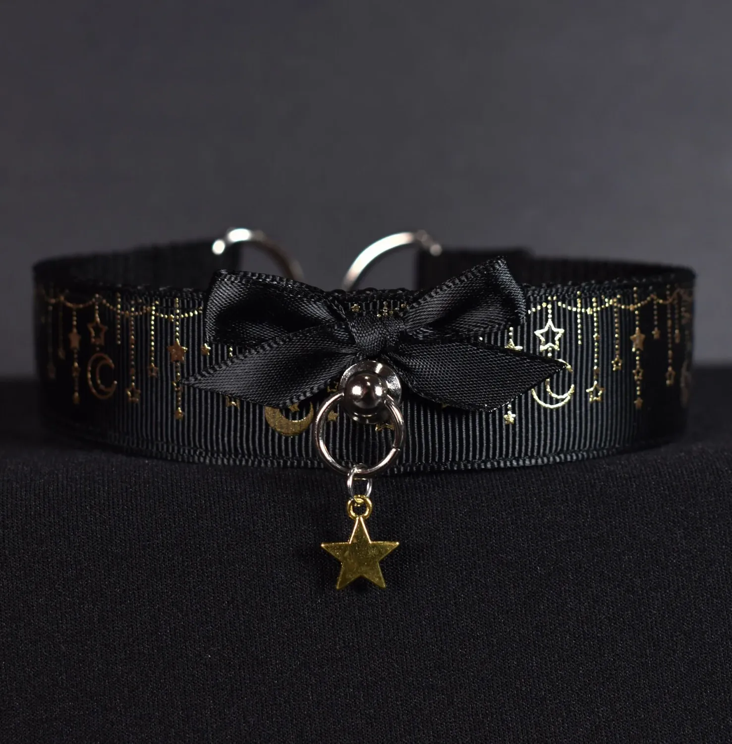 Lace Choker , Color: Sky Moon