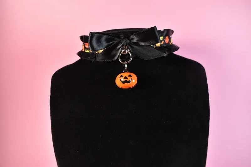 Pumpkin Bell Choker