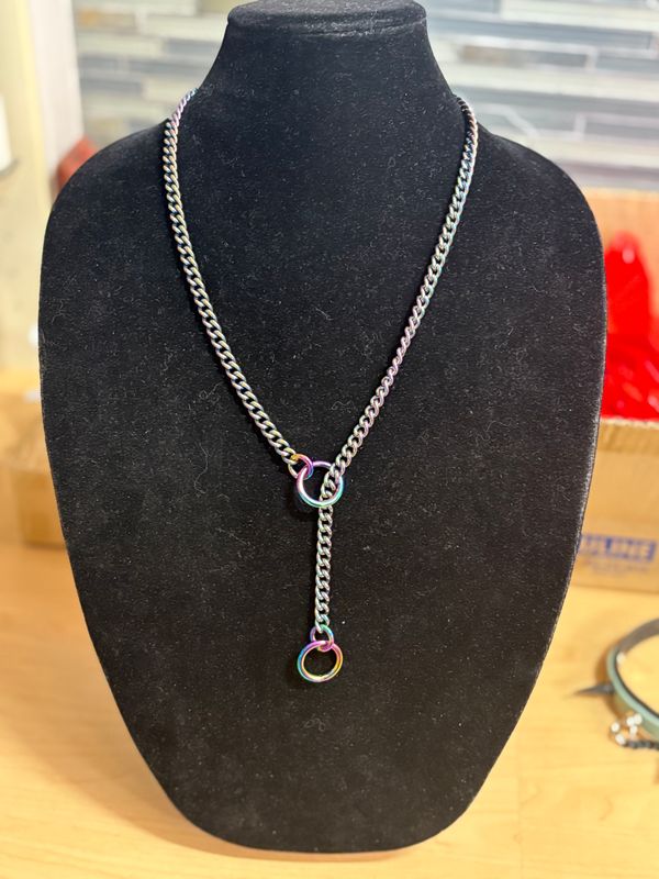 Short Slip Chain Rainbow/Small Round