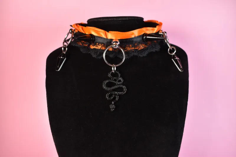 Snake Coffin Choker