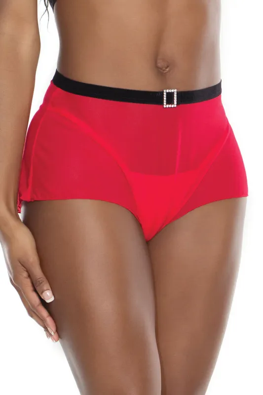 3824 Panty Red O/S