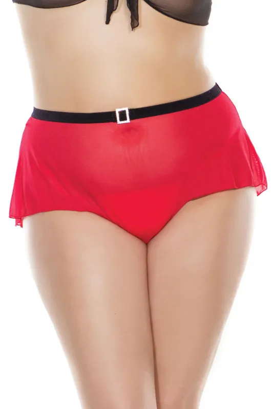 3824X Panty Red OS/XL