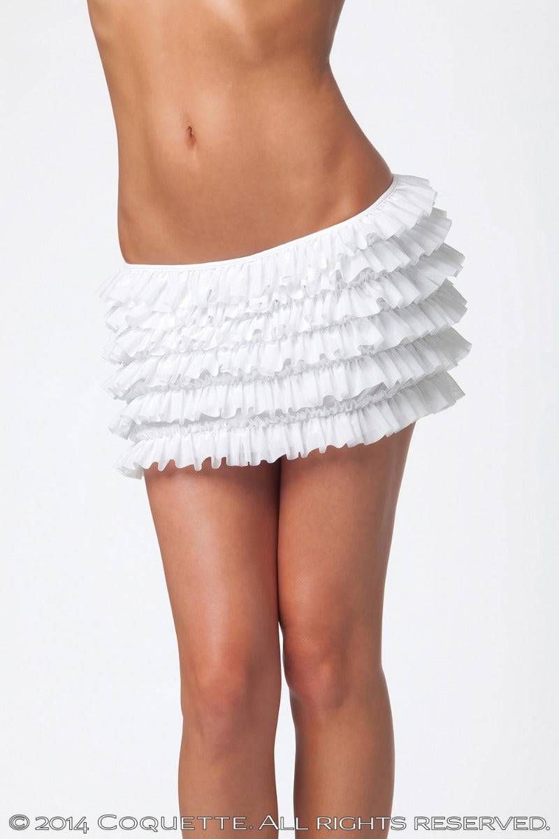 706 Stretch Ruffle Skirt