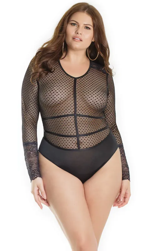 7191X Bodysuit Black OS/XL