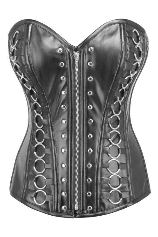 BC-2195 Zip Front Overbust