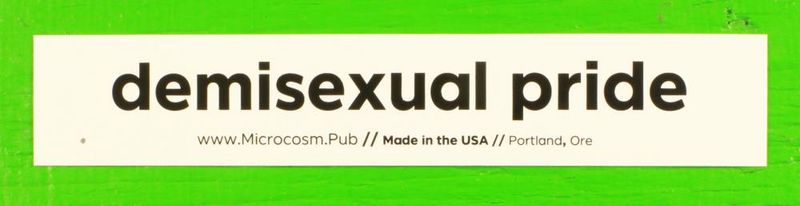 470 Demisexual Pride Sticker