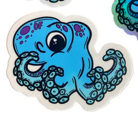 DF Squirt Sticker