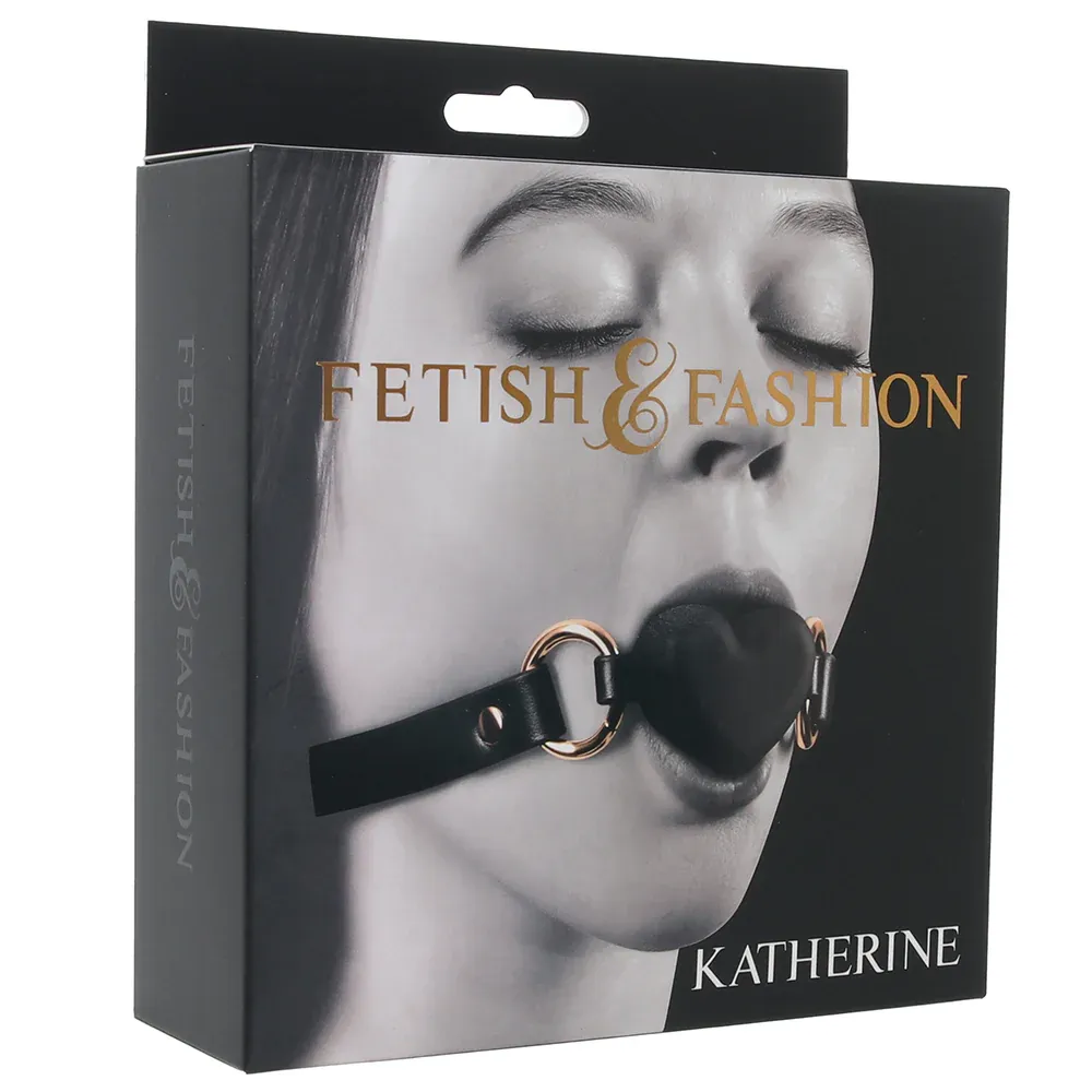 NSN-1801 Fetish &amp; Fashion Katherine Heart Gag