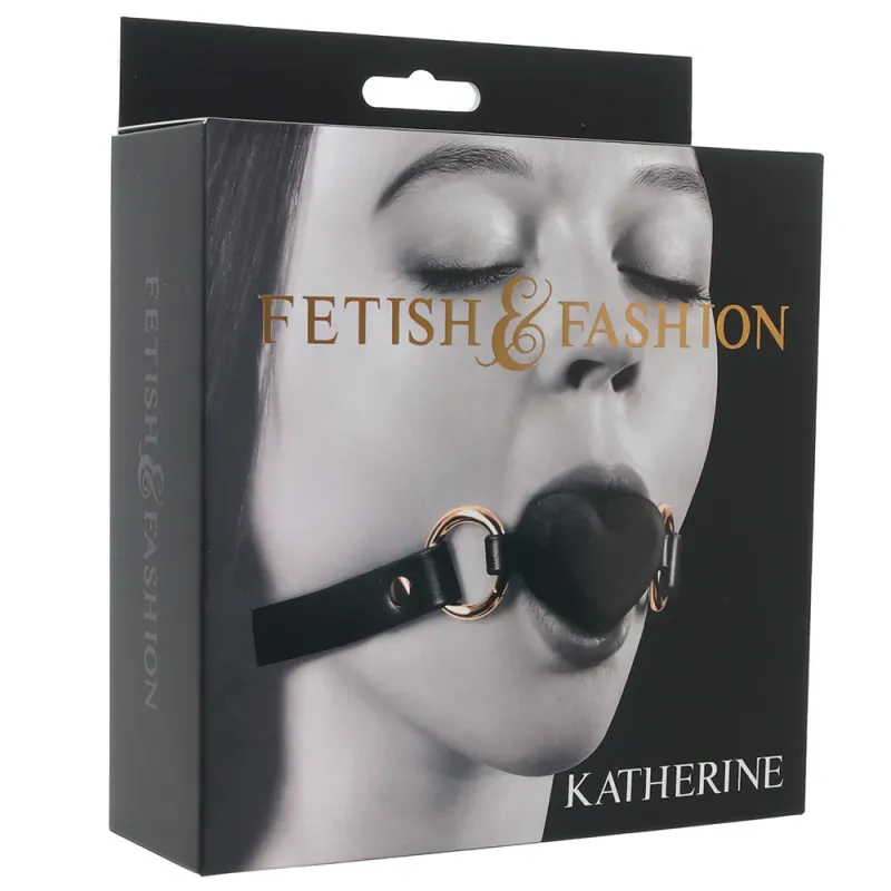 NSN-1801 Fetish &amp; Fashion Katherine Heart Gag