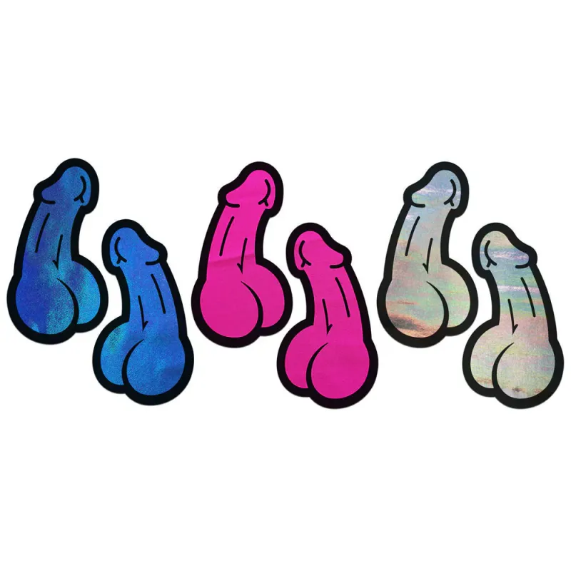 PTDIK-BAG 3pc Penis Pasties