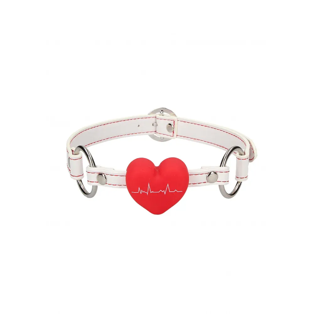 ST-OU538WHT Nurse Heart Gag