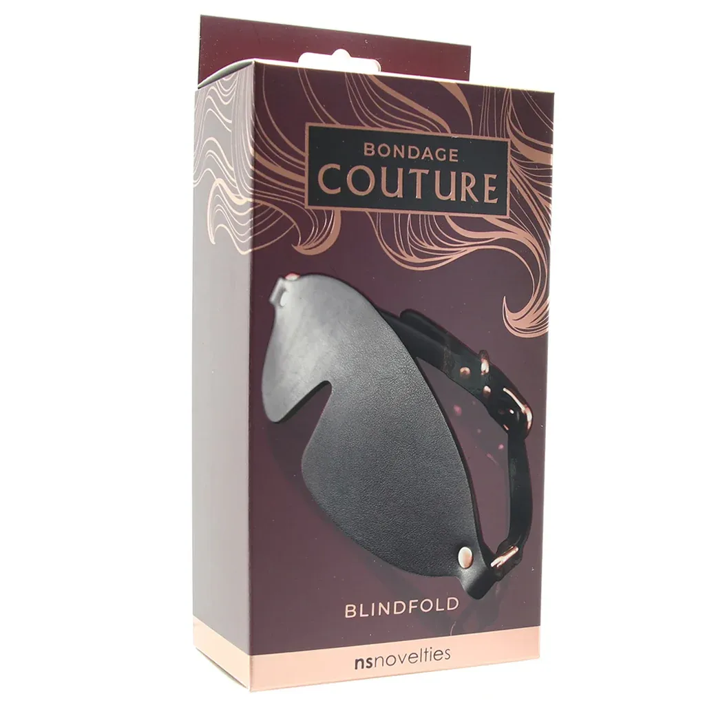 ZZNSN-1306-13 Bondage Couture Blindfold Rose/Gold