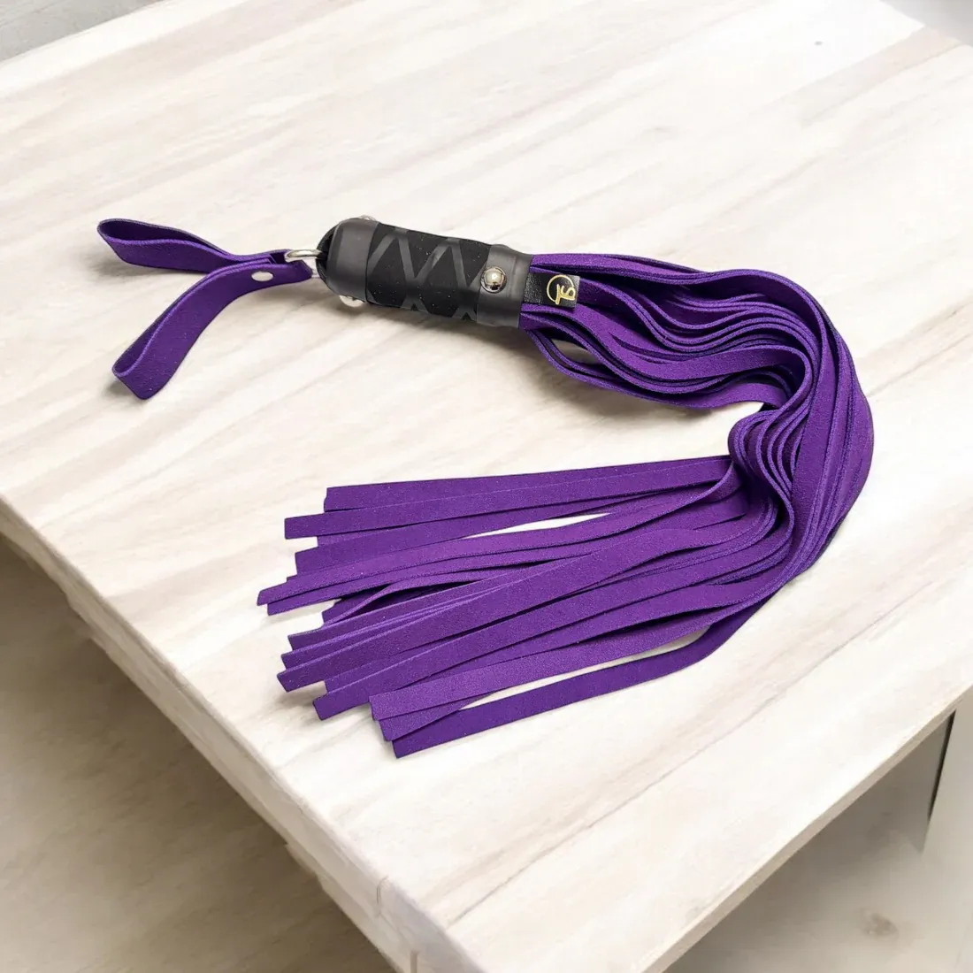Suede Finger Flogger, Color: Purple