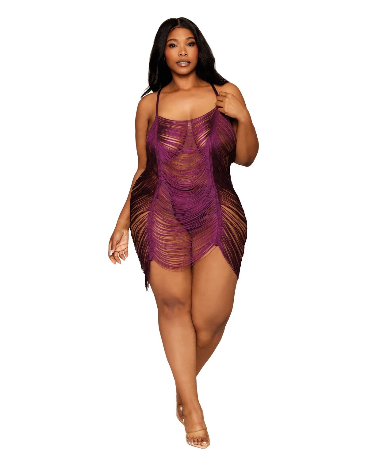 DG10102X Fringe Chemise