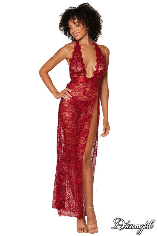 DG10460 Halter Gown