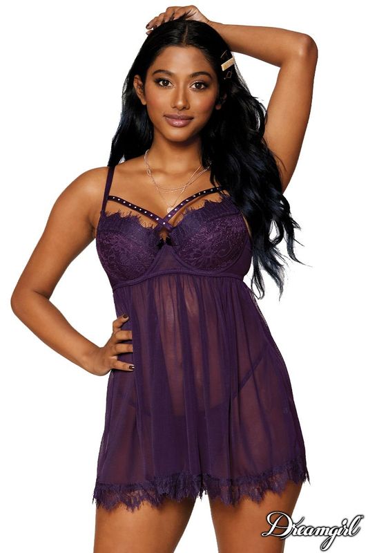 DG12378 Studded Babydoll