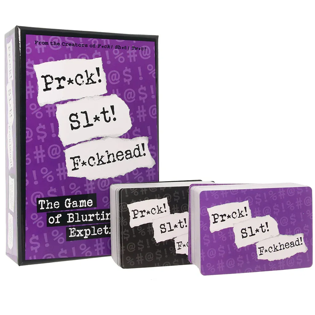 KG-111659 Pr*ck! Sl*t! F*ckhead! The Card Game