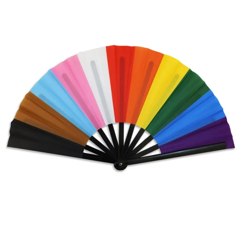 HFL-PROGRESS Progress Pride X-Large Hand Fan