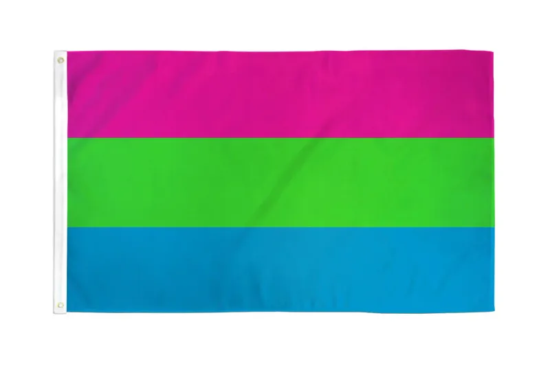 RF040 Polysexual Flag 3&#39;x5&#39;