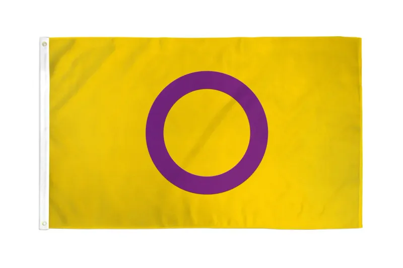 RF054 Intersex Flag 3&#39;x5&#39;