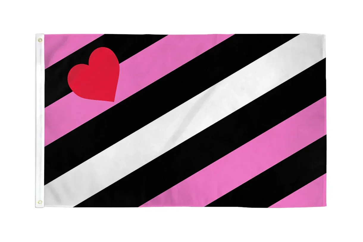 RF064W Leather Girl Pride Flag 3&#39;x5&#39;