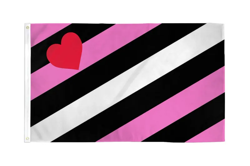 RF064W Leather Girl Pride Flag 3'x5'