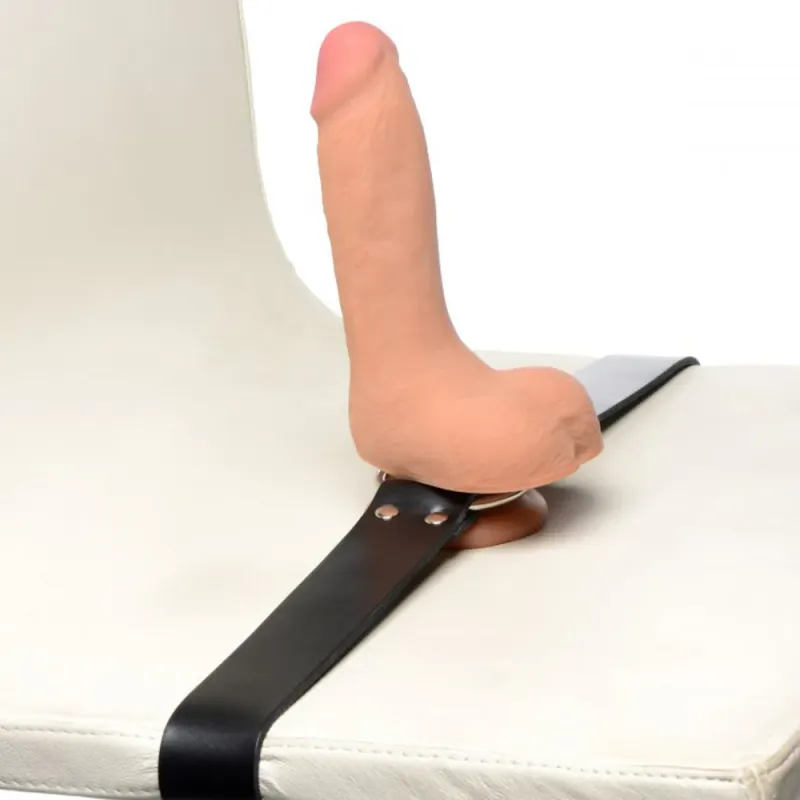 XRAG737 Leather Strap Dildo Holder