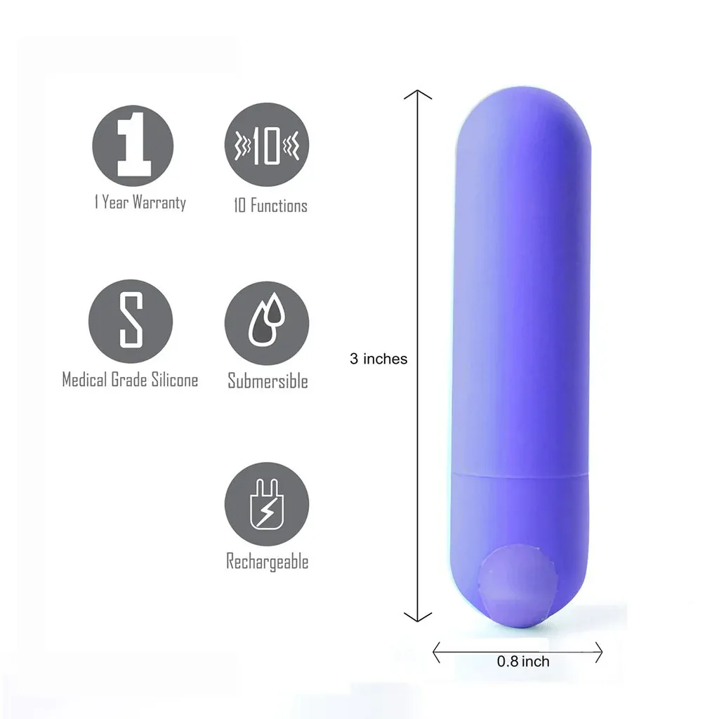330 Jessi Mini Bullet, Color: Violet