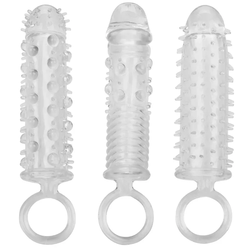 CE-1625-60-2 3-Piece Penis Extension Set