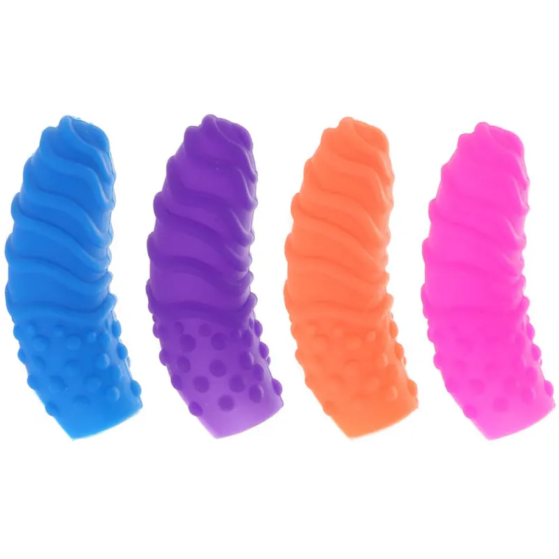 CE-1706-15-3 Posh Silicone Finger Swirls
