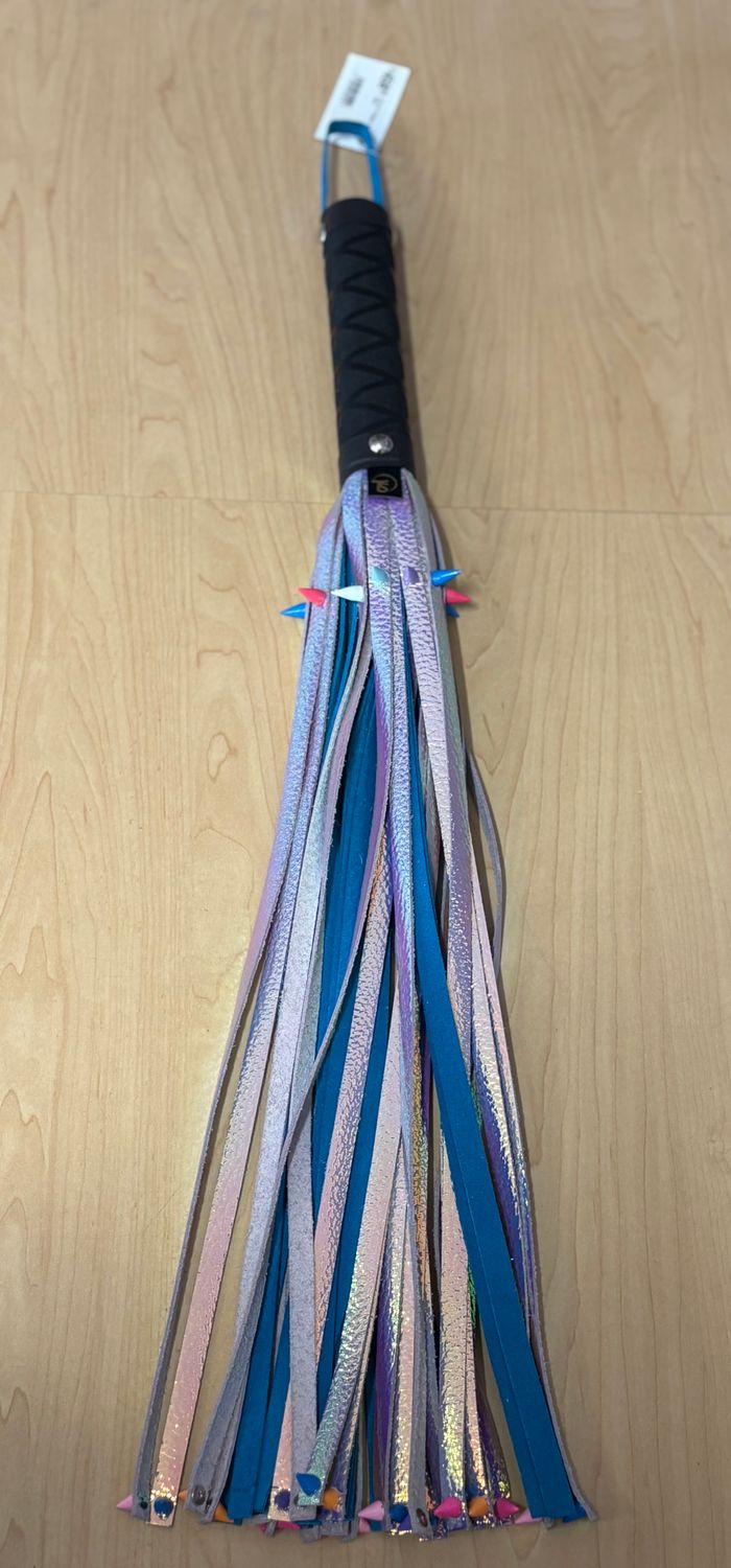 Chrome Flogger w/ Spike