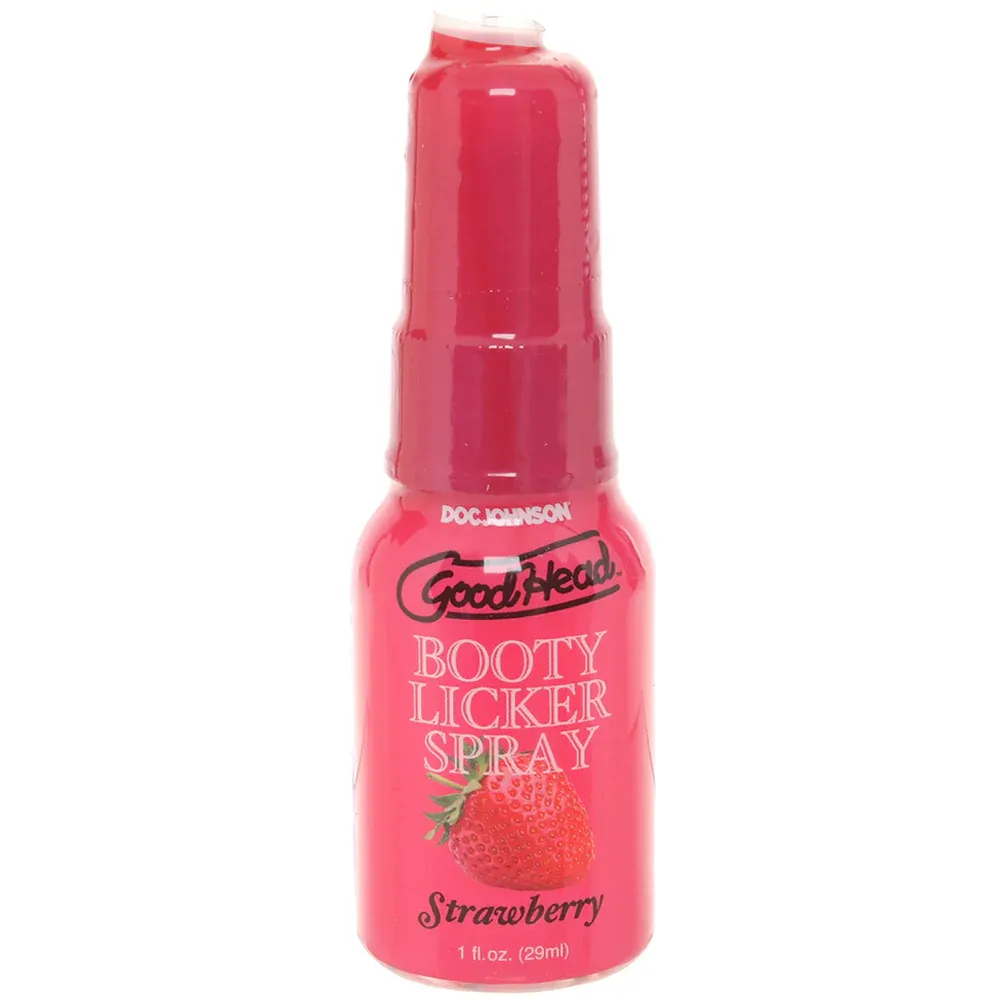 DJ-1364 GoodHead Booty Licker Spray, Size: 1 fl oz, Color: Strawberry