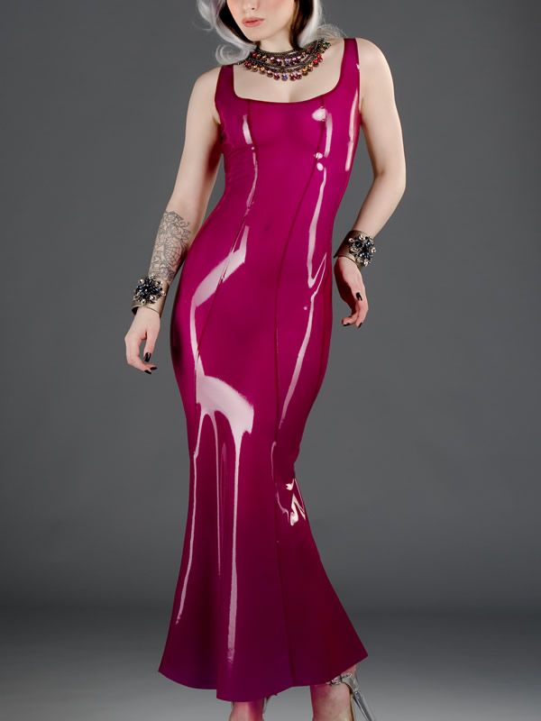 DR-056MP Marbled Evening Dress