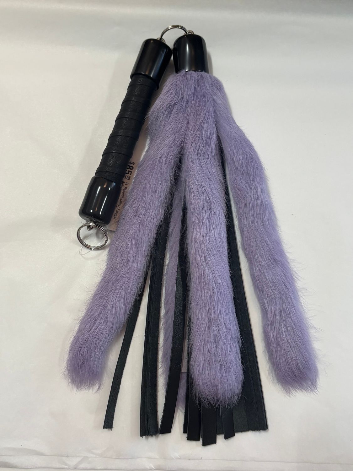 FL Rabbit/Leather Flogger