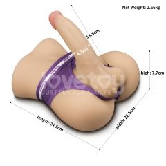 LV352072 Half Body w/ Dildo