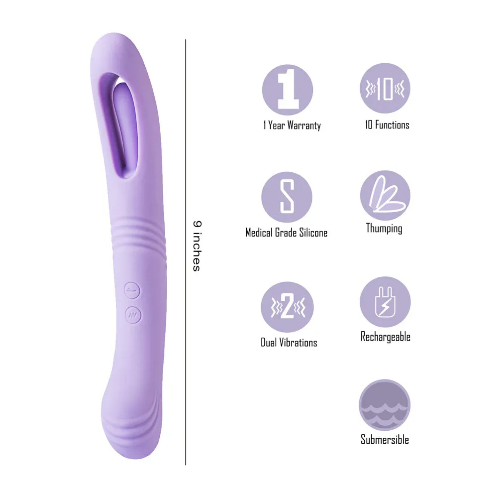 MA23-07 HARPER Rechargeable Thumping Vibe