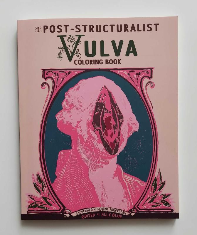 Post-Structuralist Vulva Coloring Book