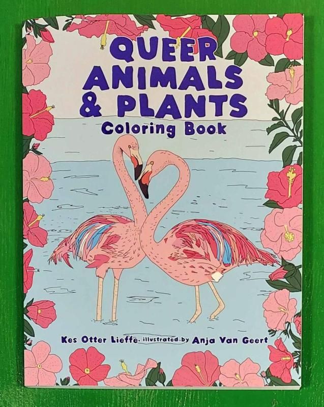 Queer Animals/Plants Coloring Book