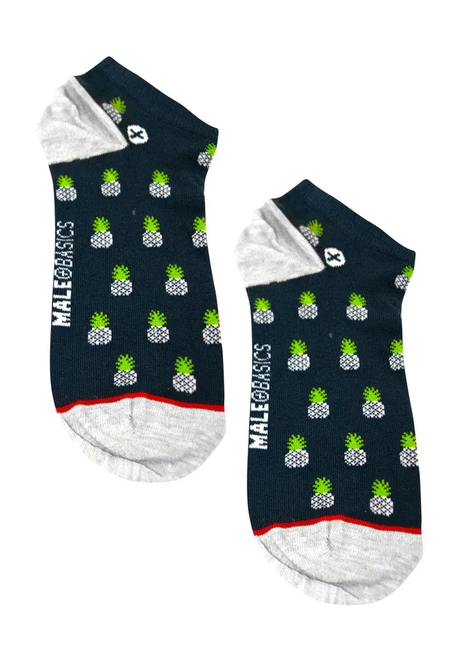 MS04 Pineapple Ankle Sock