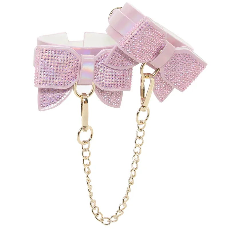 SHOTS-056214 Paris Leg Cuffs Pink