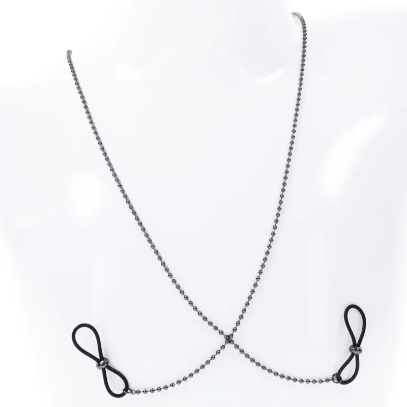 SS-099879 Ex&#39;s &amp; Oh&#39;s  Body Jewelry W/ Nipple Ties