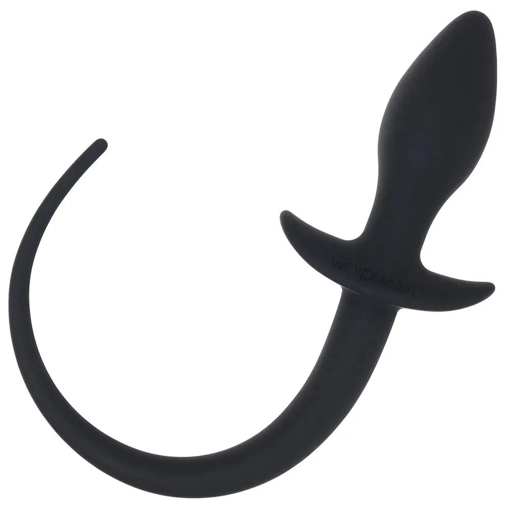 Silicone Dog Tail W/Plug