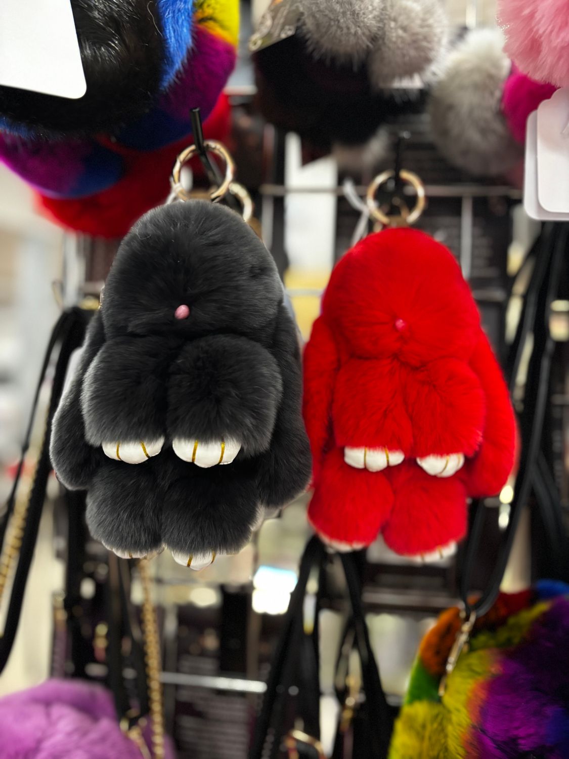 KC-RRR Rex Keychain, Size: 8&quot;, Color: 3 Charcoal