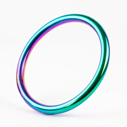 Steel Ring 6in Rainbow