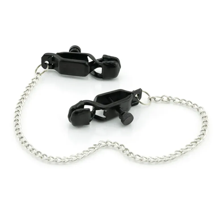 3203 Spring Jaw Nipple Clamps Black