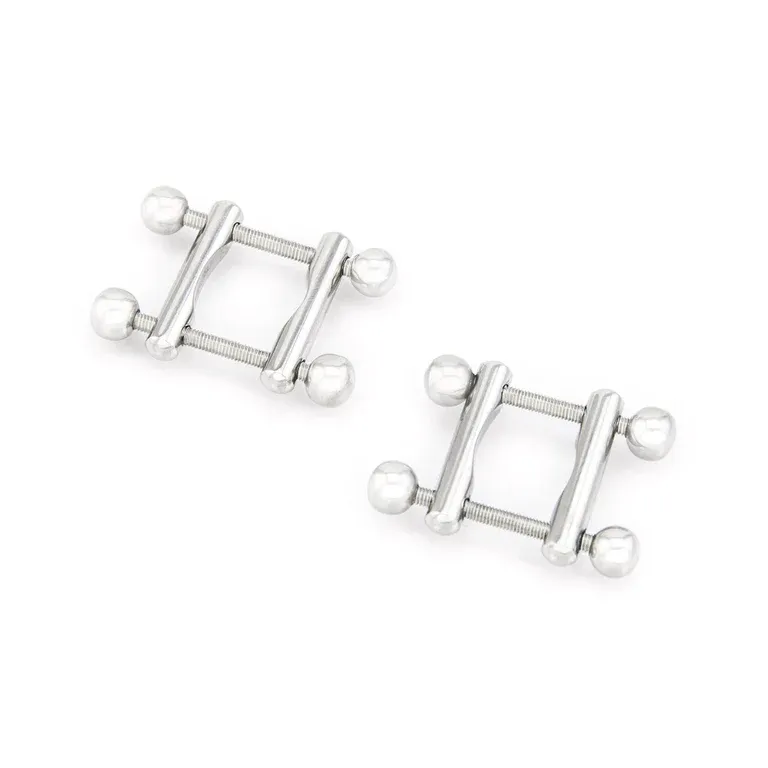 3090 Stainless Twin Screw Nipple Clamps