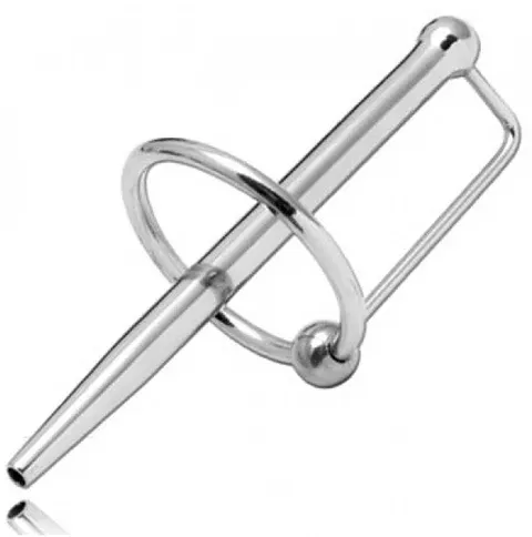 3157 Urethral Inertia Prince&#39;s Wand w/ Gland Ring