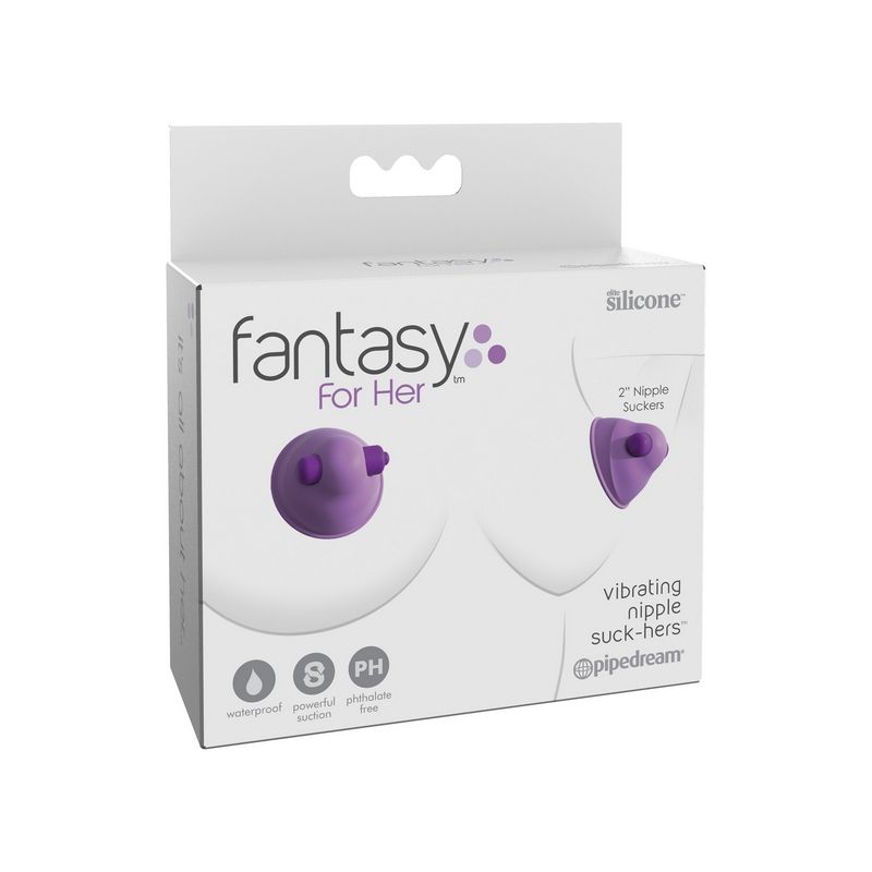 PD4920-12 Fantasy For Her Vibrating Nipple Suck-Hers