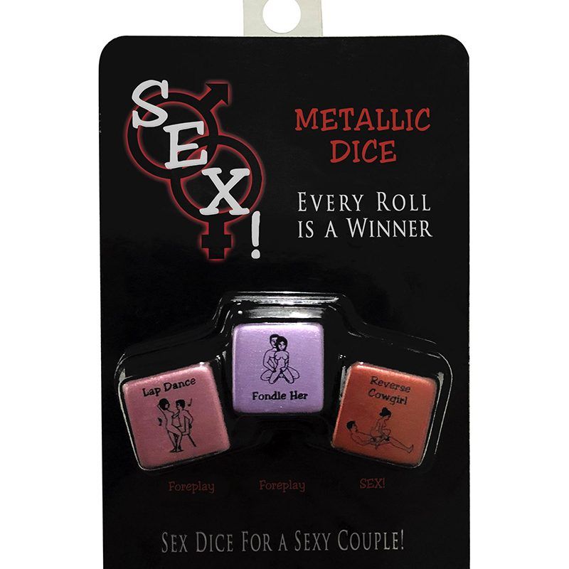 BGR122 Sex! Metallic dice